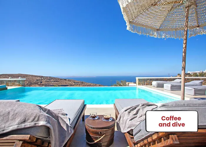 Panamera Mykonos, Private Heaven, Supreme View! Villa