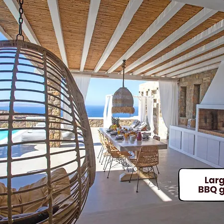 וילה Panamera Mykonos, Private Heaven, Supreme View!