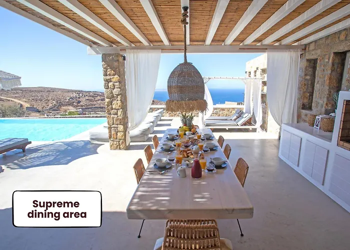 Panamera Mykonos, Private Heaven, Supreme View! * Fanari (Mykonos)