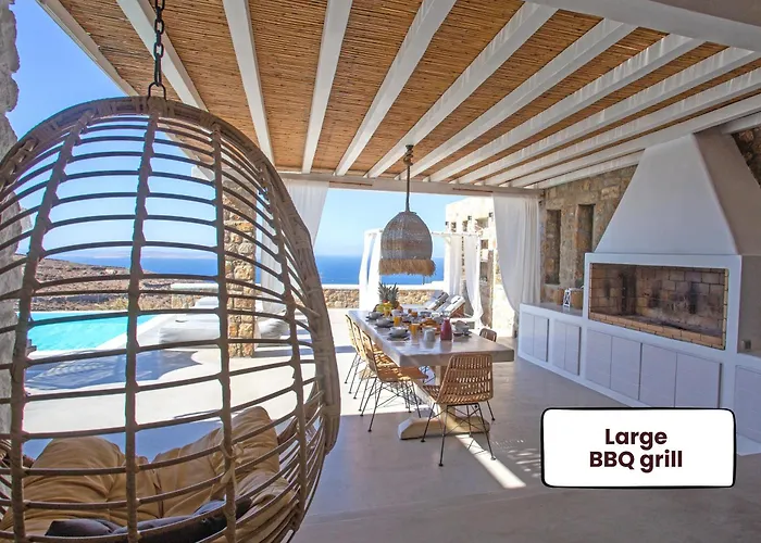 Villa Panamera Mykonos, Private Heaven, Supreme View!